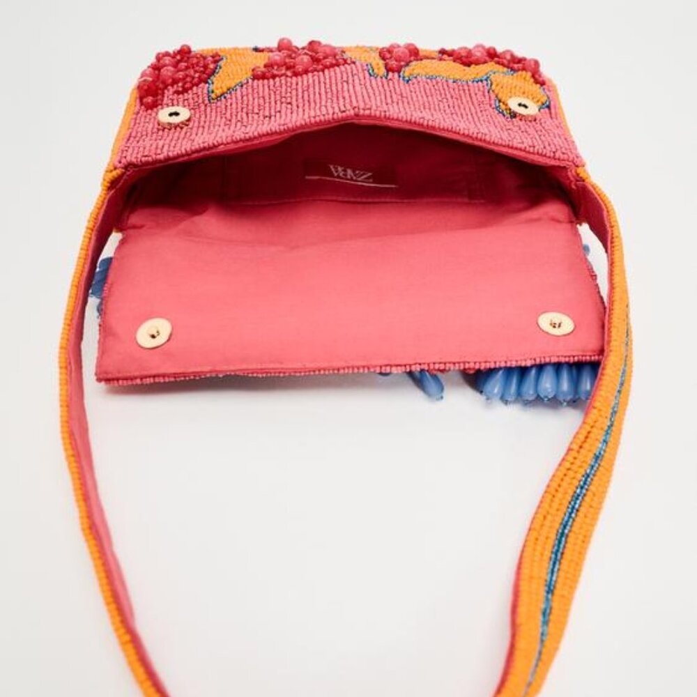 BEADED SHOULDER BAG - Picture 2 of 5